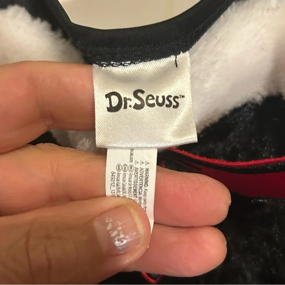 Dr.‎ Seuss Cat in the Hat Little Girls size 4-6X Costume Dress Halloween